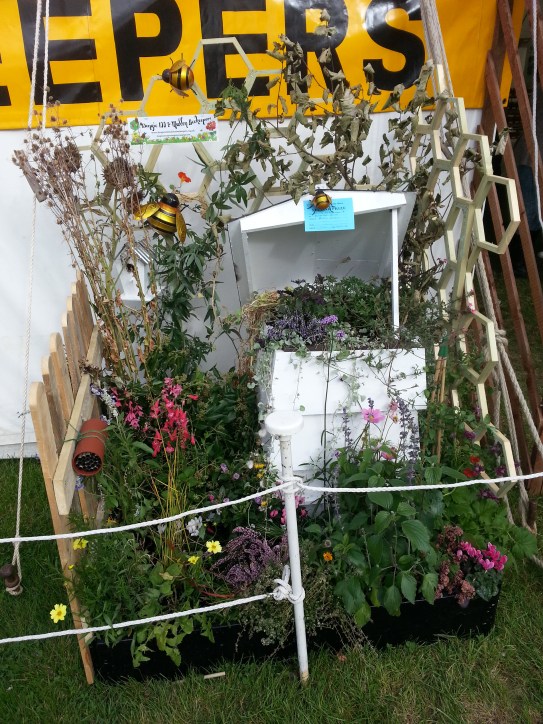 beekeeping garden display