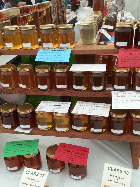 Honey on display